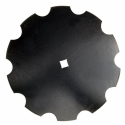 DISCO FRANGIZOLLE DENTATO Ø 510X3,5 MM. -  FORO QUADRO 26