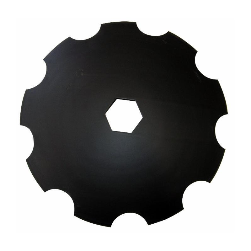 DISCO FRANGIZOLLE DENTATO Ø 610X5 MM. - FORO ESAGONALE 67