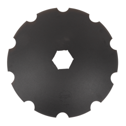 DISCO FRANGIZOLLE DENTATO Ø 610X5 MM. - FORO ESAGONALE 92