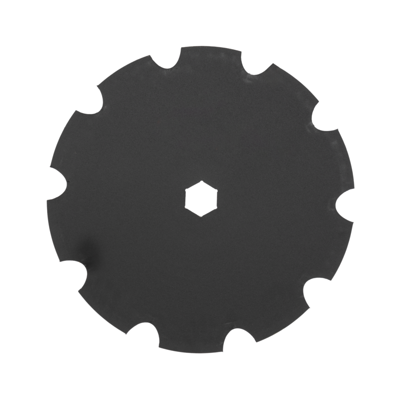 DISCO FRANGIZOLLE DENTATO Ø 610X6 MM. - FORO ESAGONALE 67