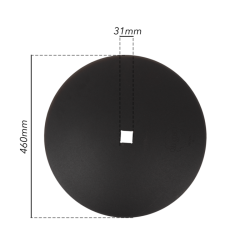 DISCO FRANGIZOLLE LISCIO Ø 460X3 MM. - FORO QUADRO 31