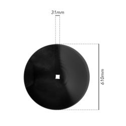 DISCO FRANGIZOLLE LISCIO Ø 610X5 MM. - FORO QUADRO 31