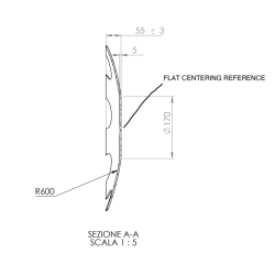 DISCO 510X4 CONCAVO DENTATO BASE PIANA, 4 FORI ø 11,5 SU ø 120