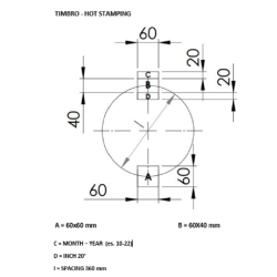 DISCO 510X4 CONCAVO DENTATO BASE PIANA, 5 FORI ø 13 SU ø 98 SKF