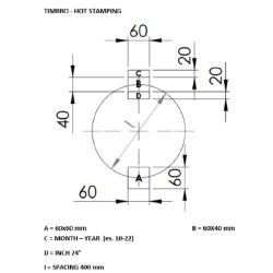 DISCO 620X6 CONCAVO DENTATO BUGNATURA INTERNA, 5 FORI Q.12,5 SU ø 160