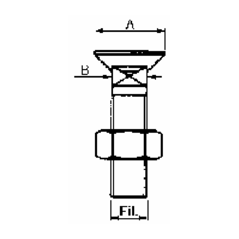 BULLONE TSPQST M. 12X40 DX