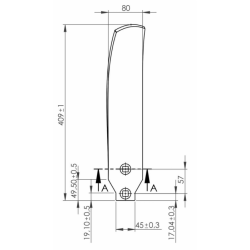 VERSOIO ADATTABILE HORSCH 80X8 ALTO DX