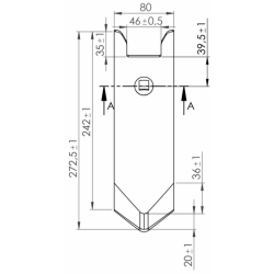 PUNTA ADATTABILE HORSCH 80X12