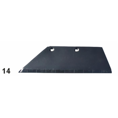 VOMERE 18" CON RIPORTO AL CARBURO SX