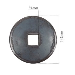 FLANGIA PER ASSE FRANGIZOLLE
