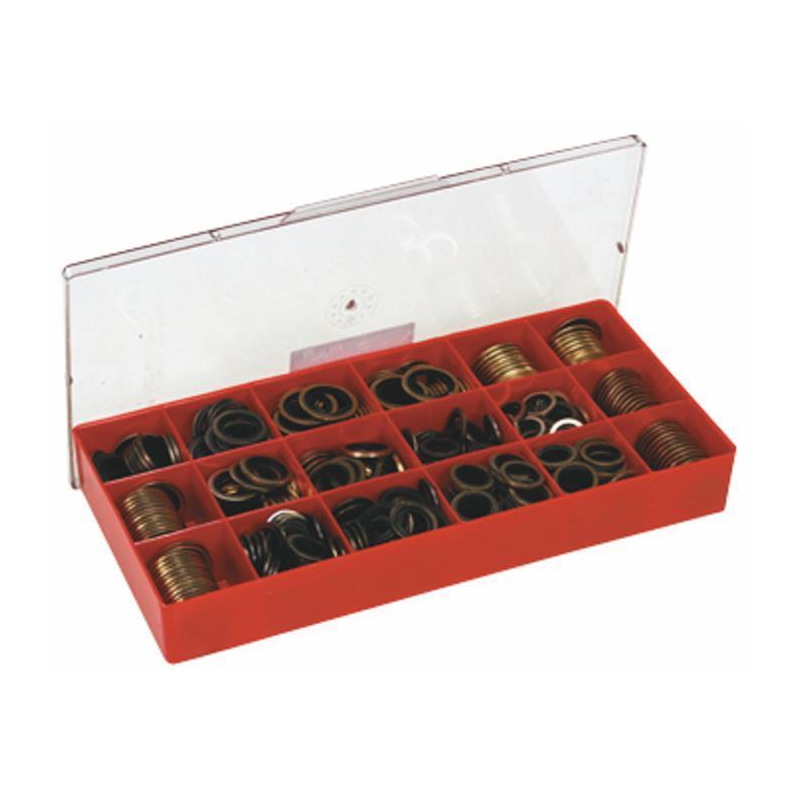 ASSORTIMENTO GUARNIZIONI BONDED 510 PEZZI