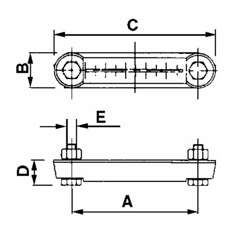 INDICATORE DI LIVELLO INTERASSE 76mm