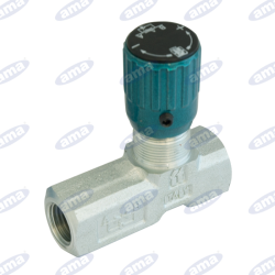 REGOLATORE DI FLUSSO UNIDIREZIONALE DA 1/2"