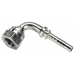 RACCORDO FEMMINA 90° A PRESSARE FILETTO METRICO M16X1,5 TUBO 1/4”