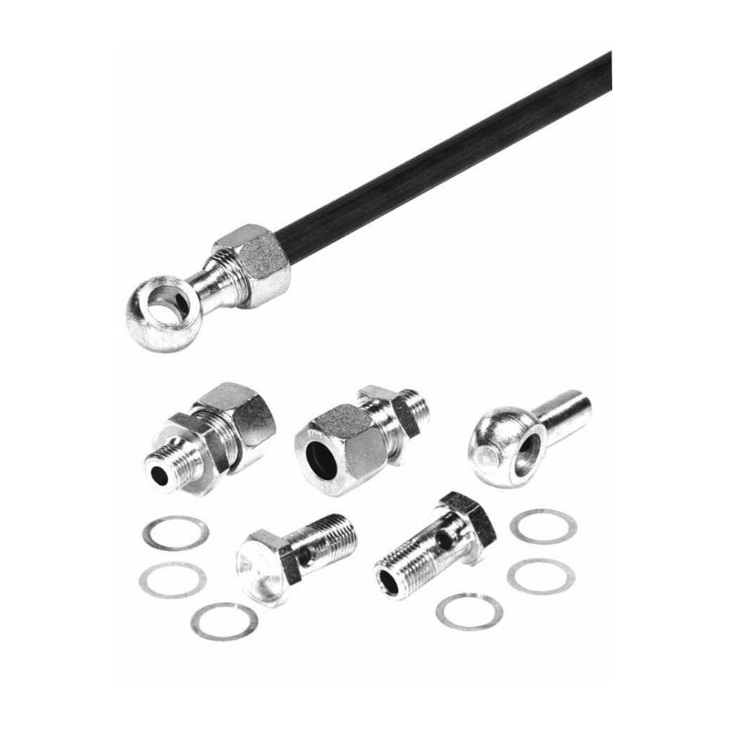 KIT RACCORDERIA PER VALVOLA DA 3/8"