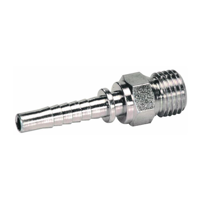 RACCORDO MASCHIO A PRESSARE DIN 24° FILETTO 24X1,5 (16S) TUBO 3/8”