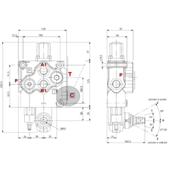 DISTRIBUTORE WALVOIL MODELLO SD11 A 1 LEVA SEMPLICE EFFETTO 70 LITRI