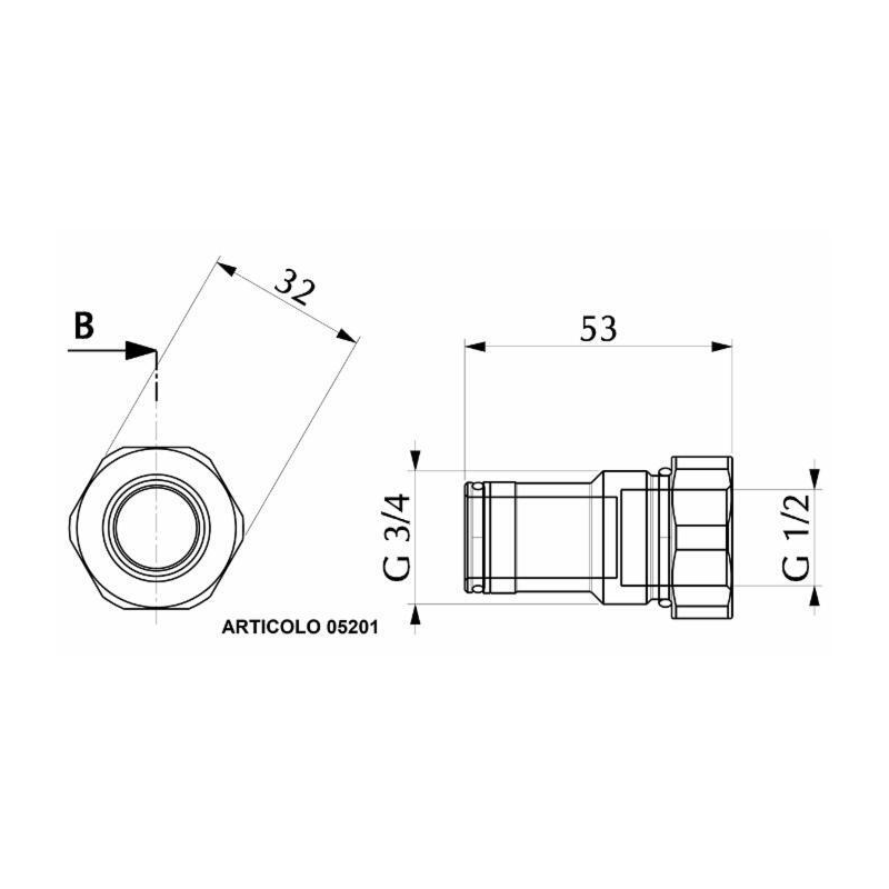 BUSSOLA CARRY-OVER PER SD11 WALVOIL