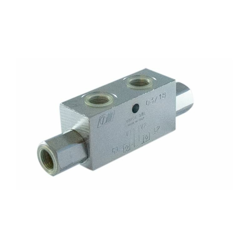 VALVOLA DI BLOCCO DOPPIO EFFETTO DA 1/4"