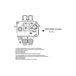 DISTRIBUTORE WALVOIL MODELLO SD5 A 1 LEVA SEMPLICE EFFETTO 40 LITRI