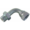 ADATTATORE MASCHIO/FEMMINA 90° DA 3/8"
