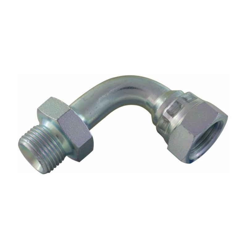 ADATTATORE MASCHIO/FEMMINA 90° DA 3/8"