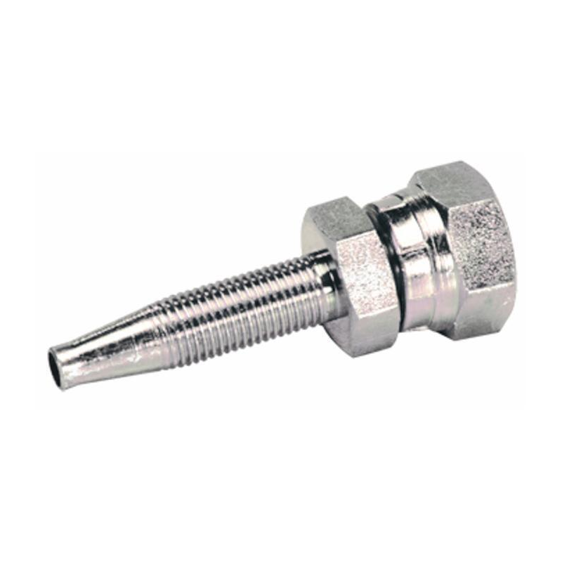 RACCORDO FEMMINA DIRITTA RECUPERABILE FILETTO 1/4” TUBO 1/4”