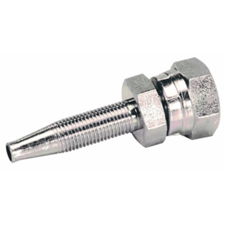 RACCORDO FEMMINA DIRITTA RECUPERABILE FILETTO 3/8” TUBO 3/8”