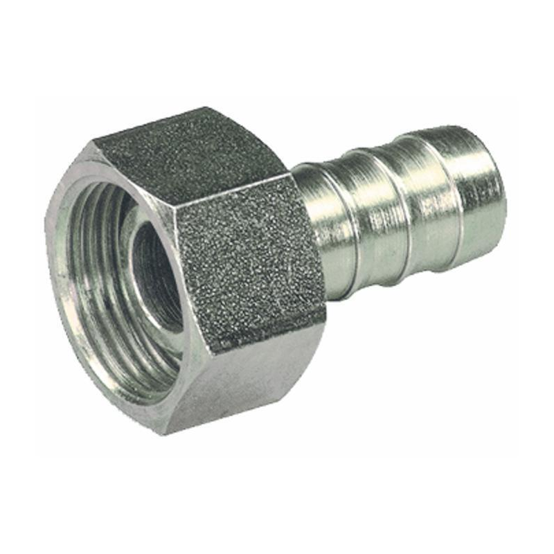 RACCORDO FEMMINA DIRITTA BASSA PRESSIONE FILETTO 1/2” TUBO 1/2”