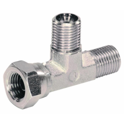 ADATTATORE A “T” MASCHIO/MASCHIO/FEMMINA DA 1/4"
