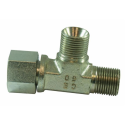 ADATTATORE A “T” MASCHIO/MASCHIO/FEMMINA DA 3/8"
