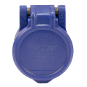 TAPPO DI PROTEZIONE AUTOMATICO PER INNESTO FEMMINA 1/2" COLORE BLU