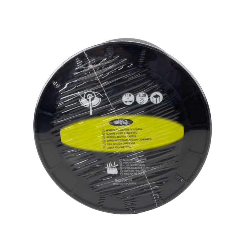 MONOFILO QUADRANGOLARE 3,3 MM IN BOBINA