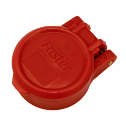 TAPPO DI PROTEZIONE AUTOMATICO PER INNESTO FEMMINA 1/2" COLORE ROSSO