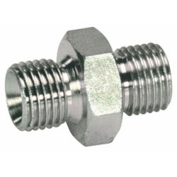 NIPPLES DI RIDUZIONE GAS/DIN 24° 1/4"- 18X1,5 (12L)
