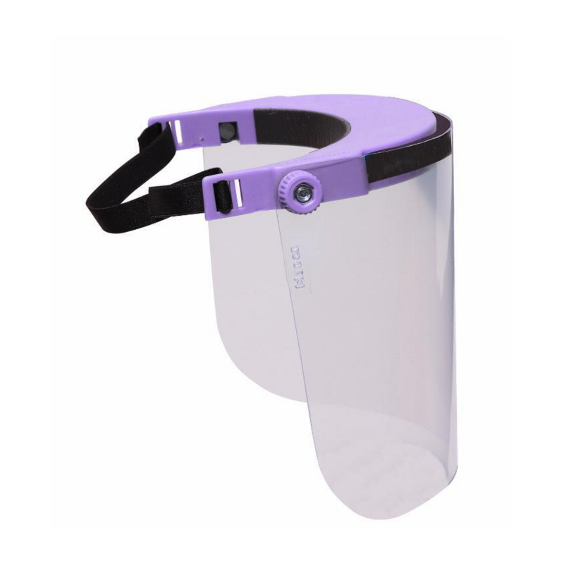 VISIERA PROTETTIVA COLORE VIOLA CONFEZIONE SINGOLA