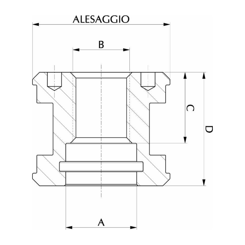 PISTONE AL.50 FI.20x2 L.40 C40