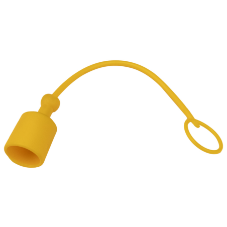 TAPPO PER INNESTO RAPIDO MASCHIO DA 1/2" COLORE GIALLO