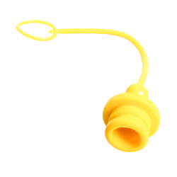 TAPPO PER INNESTO RAPIDO FEMMINA DA 1/2" COLORE GIALLO