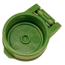 TAPPO DI PROTEZIONE AUTOMATICO PER INNESTO FEMMINA 1/2" COLORE VERDE