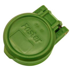 TAPPO DI PROTEZIONE AUTOMATICO PER INNESTO FEMMINA 1/2" COLORE VERDE