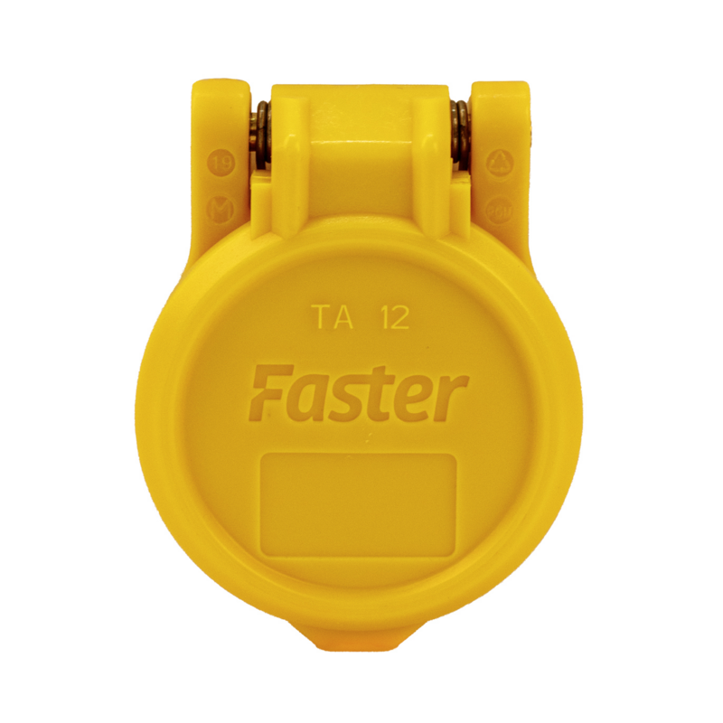 TAPPO DI PROTEZIONE AUTOMATICO PER INNESTO FEMMINA 1/2" COLORE GIALLO