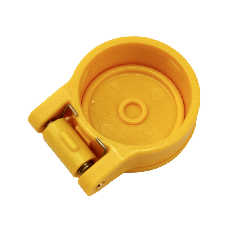 TAPPO DI PROTEZIONE AUTOMATICO PER INNESTO FEMMINA 1/2" COLORE GIALLO