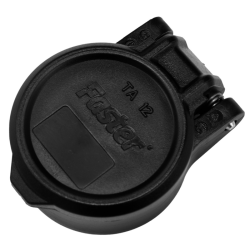 TAPPO DI PROTEZIONE AUTOMATICO PER INNESTO FEMMINA 1/2" COLORE NERO