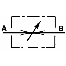 REGOLATORE DI FLUSSO BIDIREZIONALE DA 1/2"