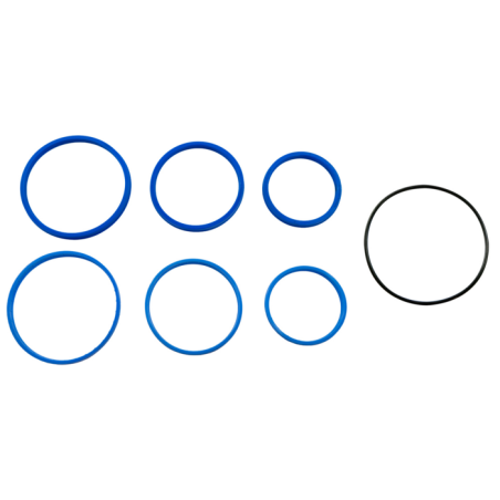 KIT GUARNIZIONI PER MARTINETTI IDRAULICI 2 SFILATE