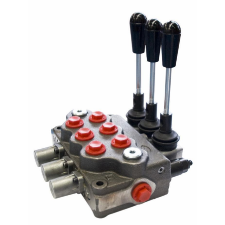 DISTRIBUTORE MODELLO BASIC A 3 LEVE DOPPIO EFFETTO 80 LITRI