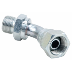 ADATTATORE MASCHIO/FEMMINA 45° DA 1/4"