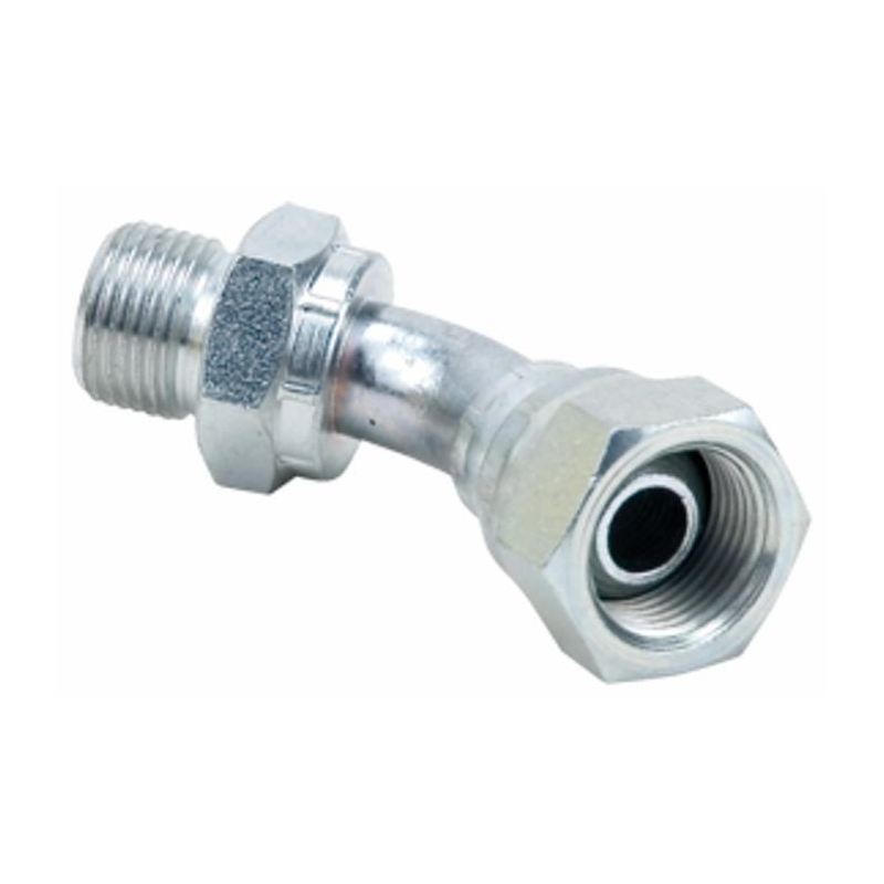 ADATTATORE MASCHIO/FEMMINA 45° DA 3/8"