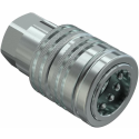 INNESTO RAPIDO A VALVOLA FEMMINA PUSH-PULL DA 1/2" FASTER